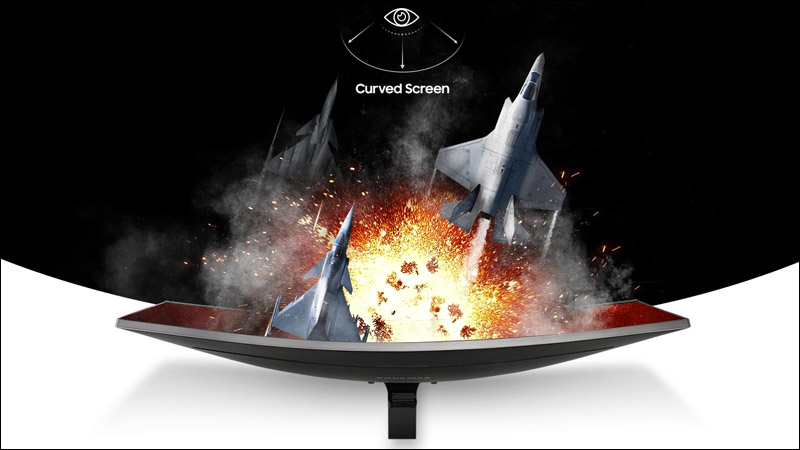 Màn hình cong cho góc nhìn tốt hơn